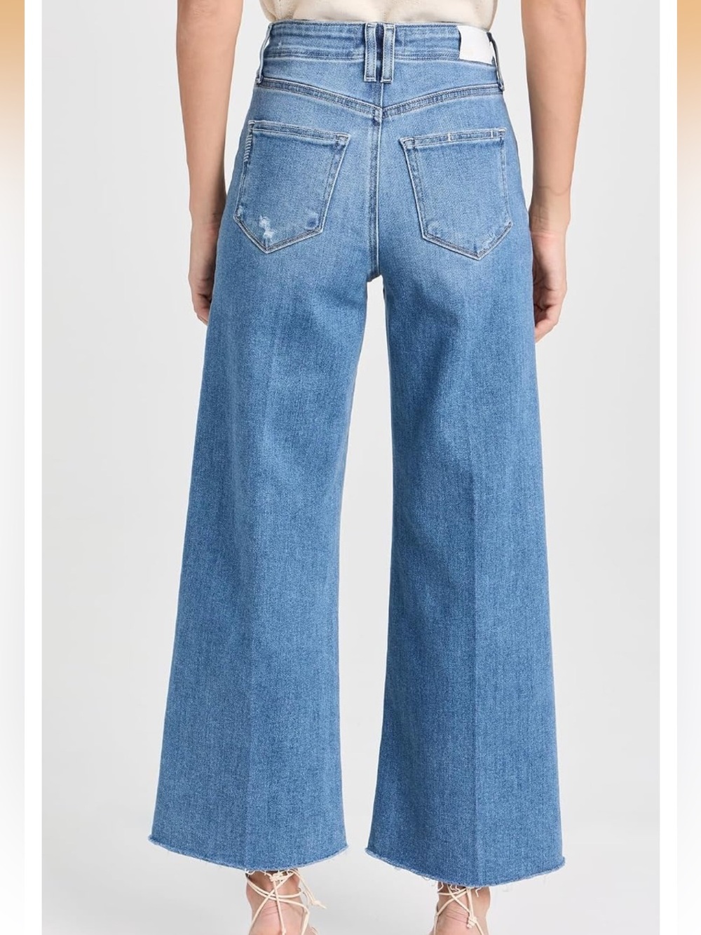 PAIGE Anessa Wide Leg High-Rise Jeans - Picture 2 of 6